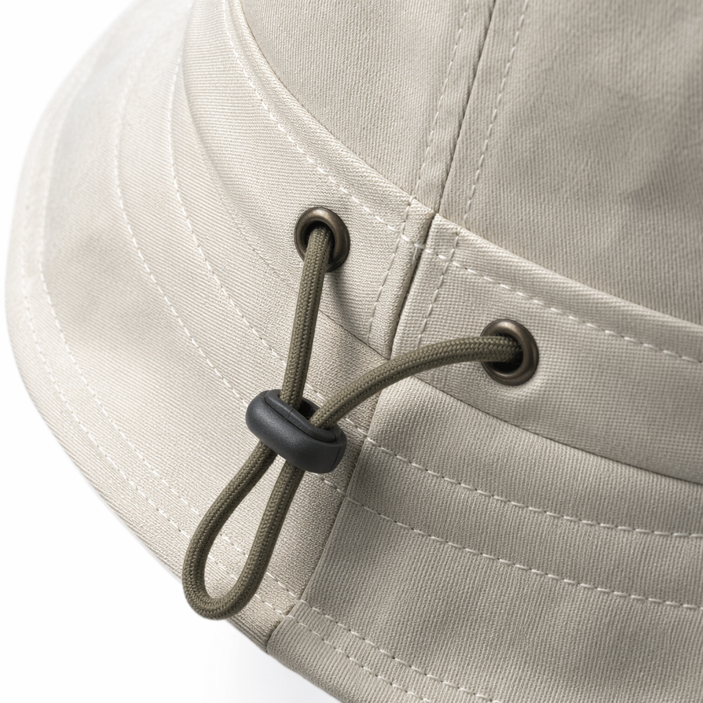 Light grey fisherman hats for both men and women, casual sun hats made of pure cotton and breathable, new summer style Application Scenario