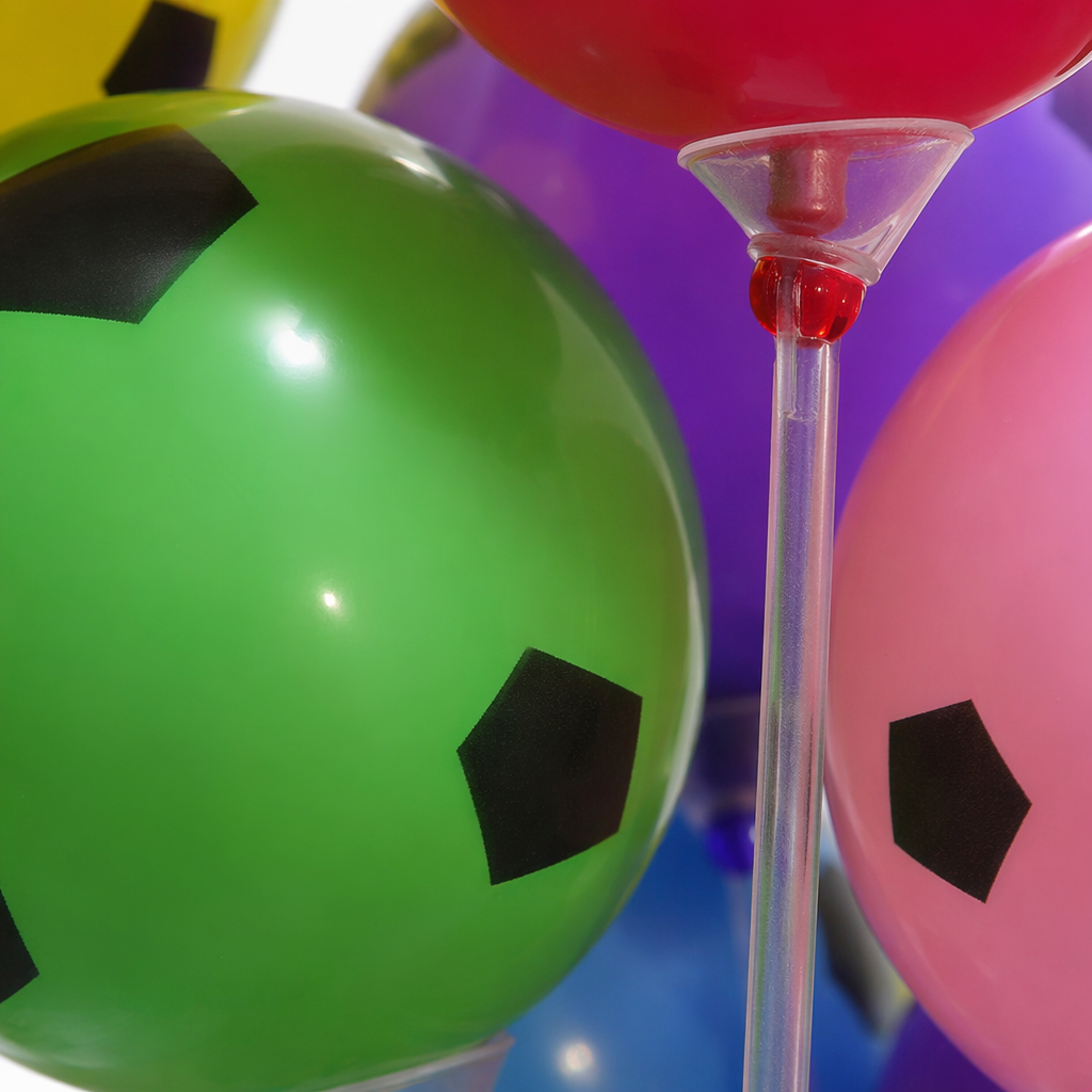 Colorful football patterns, party balloons, festival decorations, baby room arrangements Application Scenario