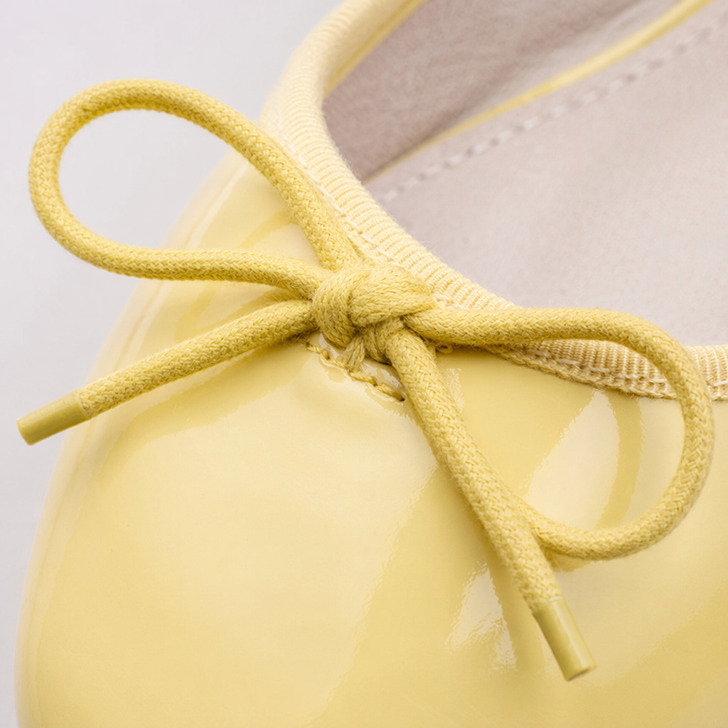 Yellow ballet flat shoes for women, soft soles, anti-slip, comfortable and versatile casual single shoes Application Scenario