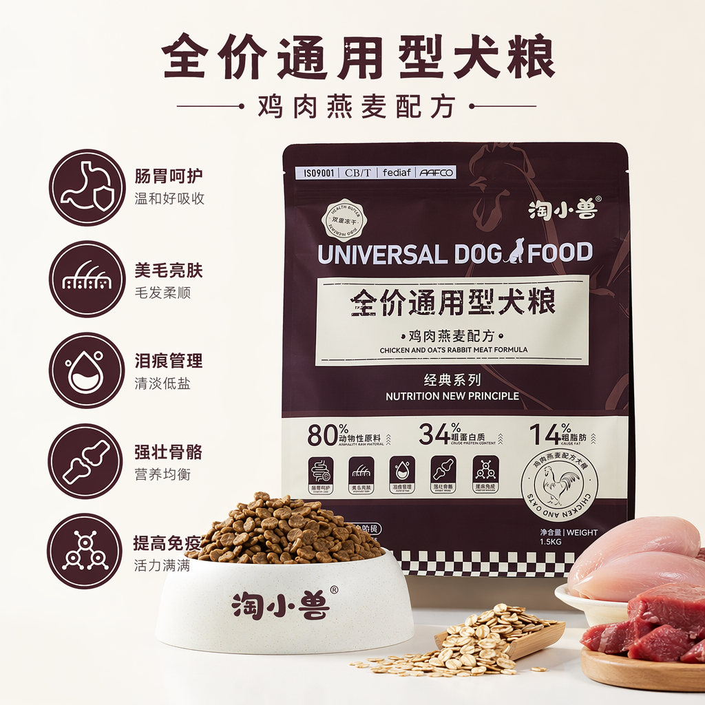 宠物冻干狗粮狗狗口粮宠物粮猫粮狗粮通用宠物饲料