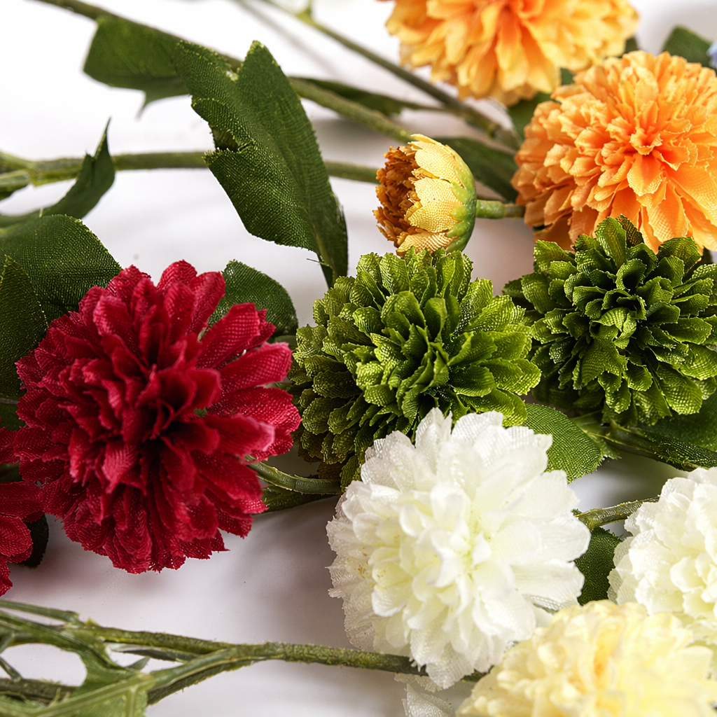 Colorful artificial dahlia bouquets, living room decorative items, home flower arrangement art artificial flowers Application Scenario