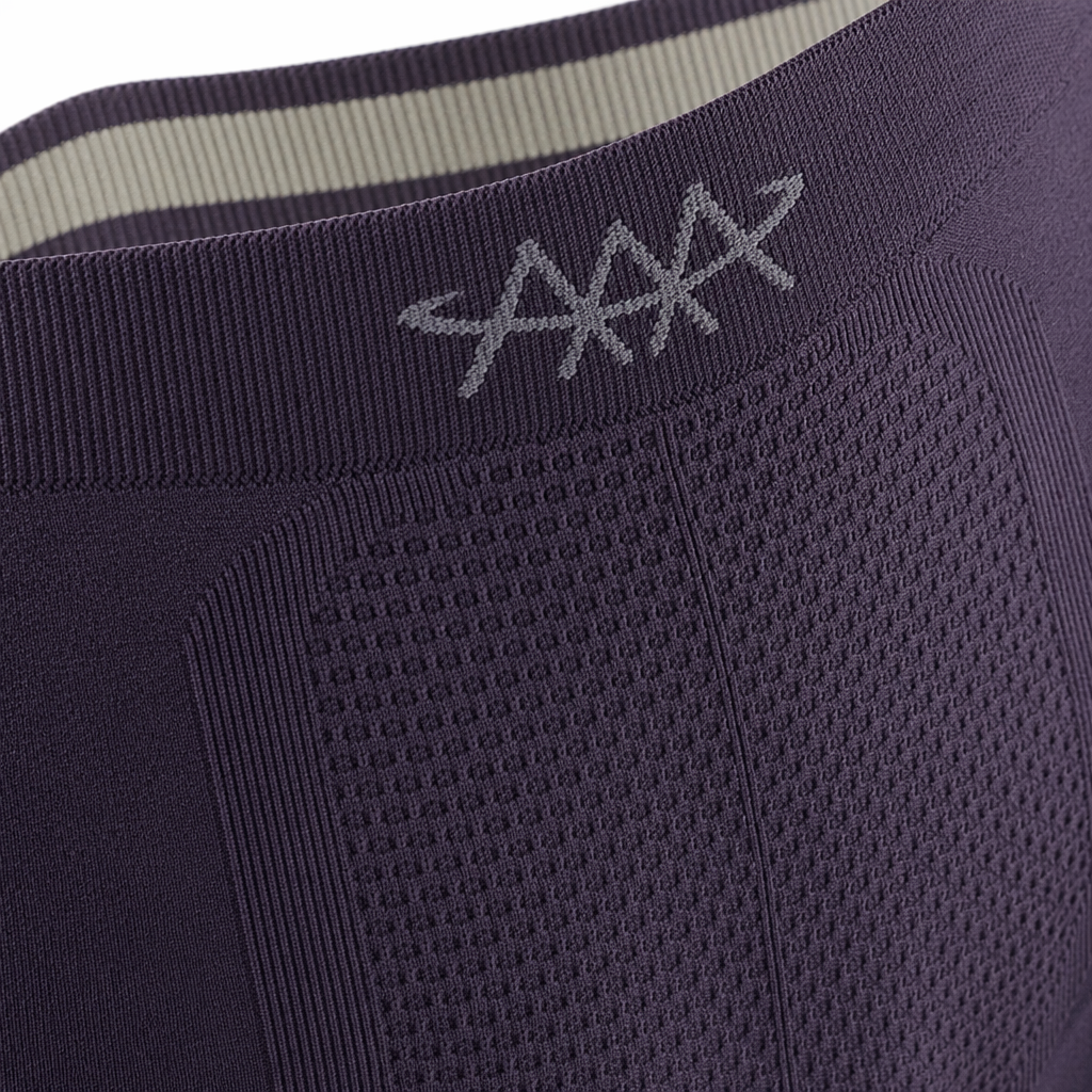 Purple sports underwear for men, quick-drying, breathable, elastic and scarless, specially designed for fitness and running Specification image