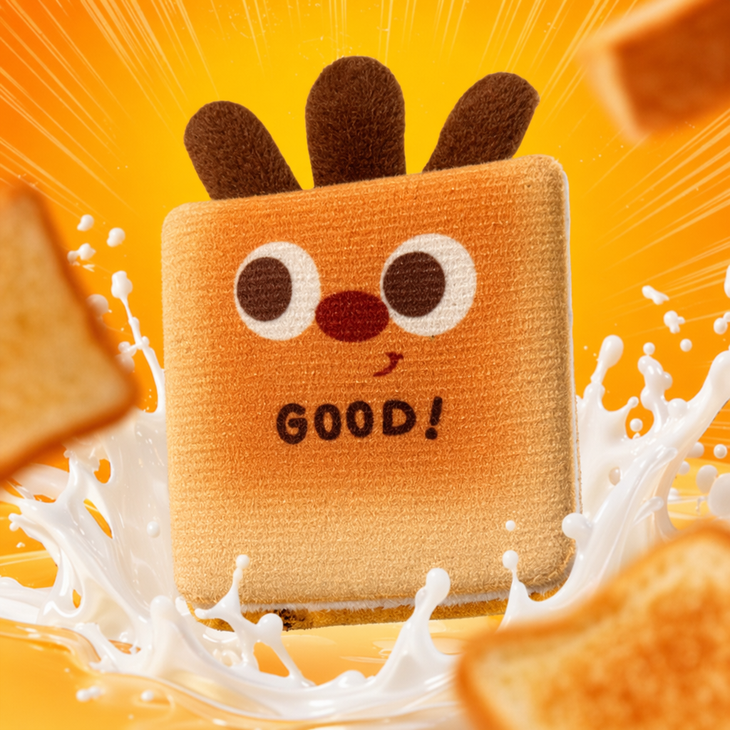 A cute and adorable orange straw-shaped plush toy for home decoration Specification image