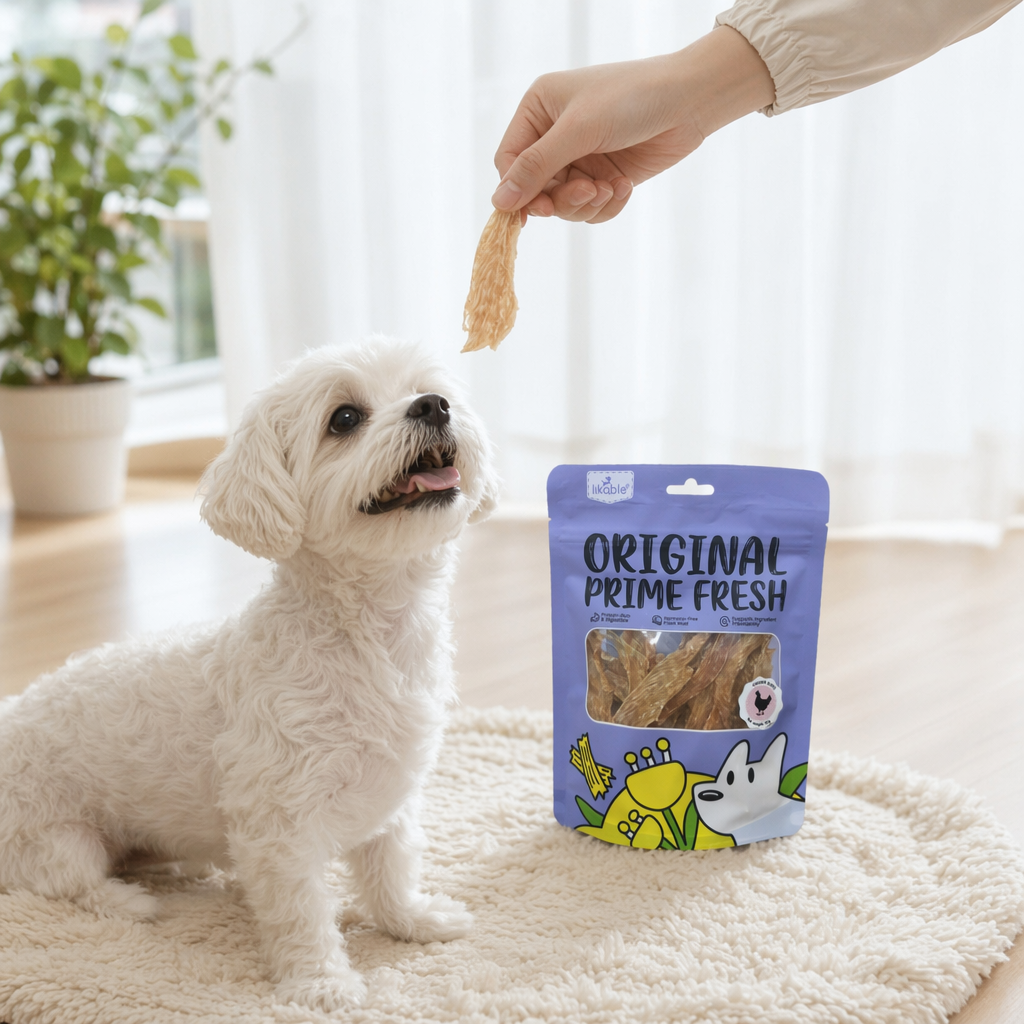 薄切鸡肉片宠物零食鸡肉干磨牙洁齿狗狗猫猫通用产品图