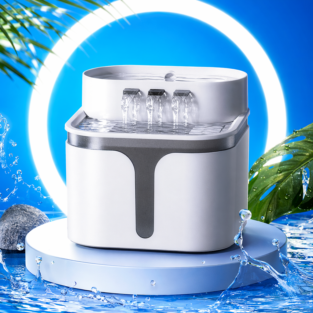 Grey circulating water dispenser, household desktop silent energy-saving direct drinking water purifier Specification image