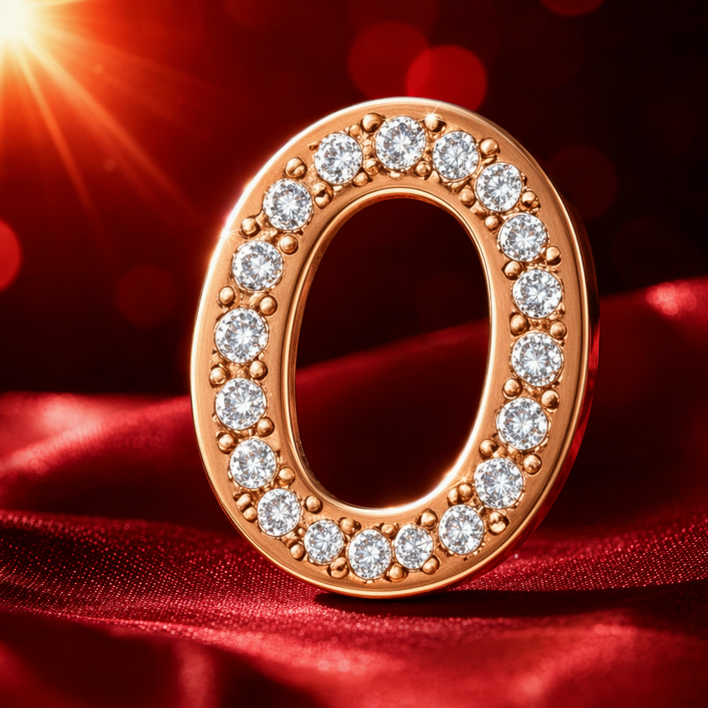 أزهار ذهبية، وحرف "آس" من من النساء Specification image
