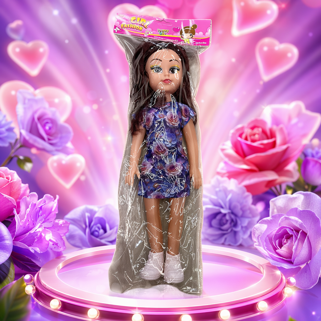 Doll plastic packaging bag, children's toy collectible, safe and environmentally friendly material Specification image
