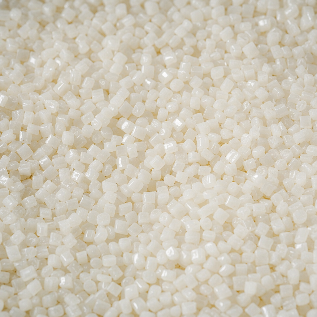 White plastic granules, industrial-grade PPPE raw materials, 2mm cylindrical, 1kg package Application Scenario