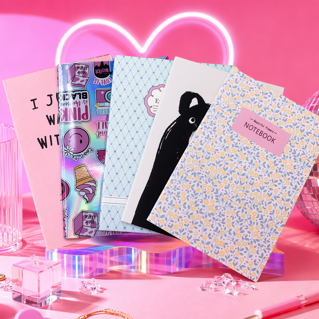 Colorful stacked notebook, multi-color combination creative planner, stackable and portable for storage Specification image