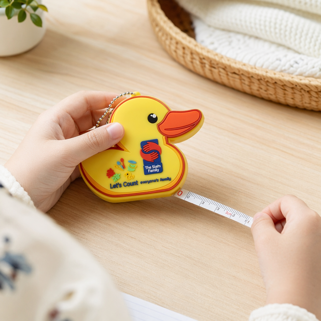 黄色小鸭钥匙扣产品图