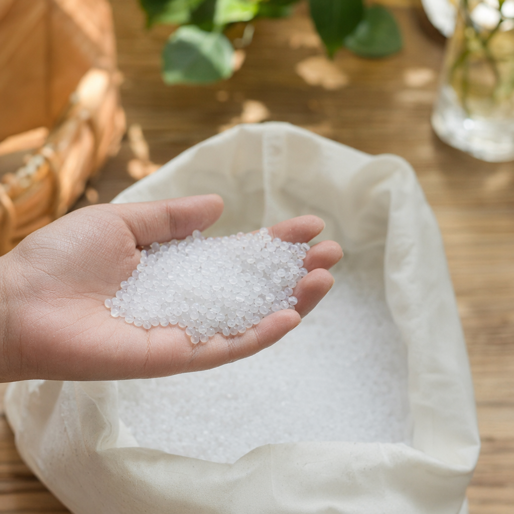بيد اللدائنية البيضاء تحتوي على مواد لينة قوية details Picture