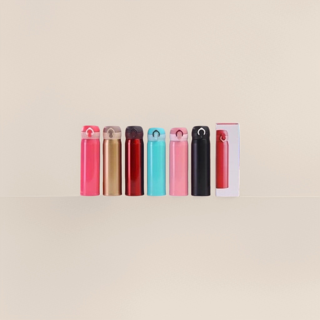 Color insulated cup, 316 stainless steel double-layer vacuum portable anti-scald sports water cup Specification image