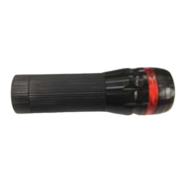 Black flashlight, high-intensity waterproof rechargeable LED portable outdoor lighting tool Item Picture