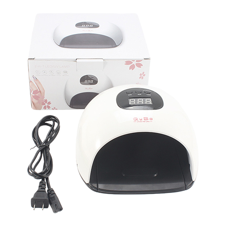 White nail art lamp, UVLED phototherapy machine, nail dryer, 36W fast drying, silent and portable Item Picture