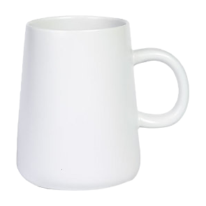 White ceramic cups, simple and high-appearance-level heat-resistant tea cups, coffee cups and water cups for home use Item Picture