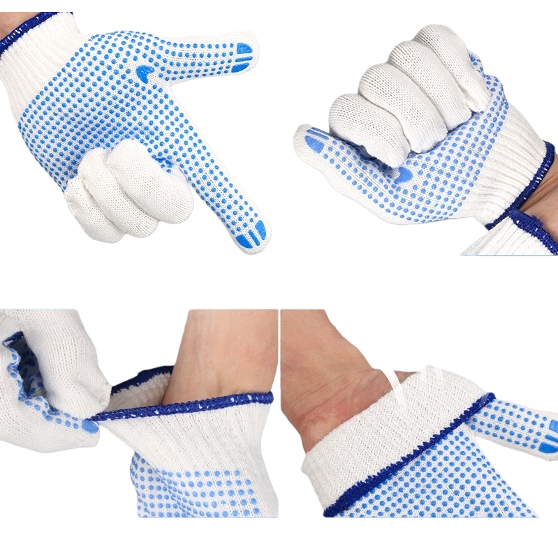 قفازات واقية من الانزلاق البيضاء ذات قدرة عالية على التنفس Item Picture