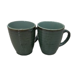 فنجان السيراميك الأخضر المصنوع من كوب القهوة المصنوع من الأكواب المصنوع من الطلاء الميني Item Picture