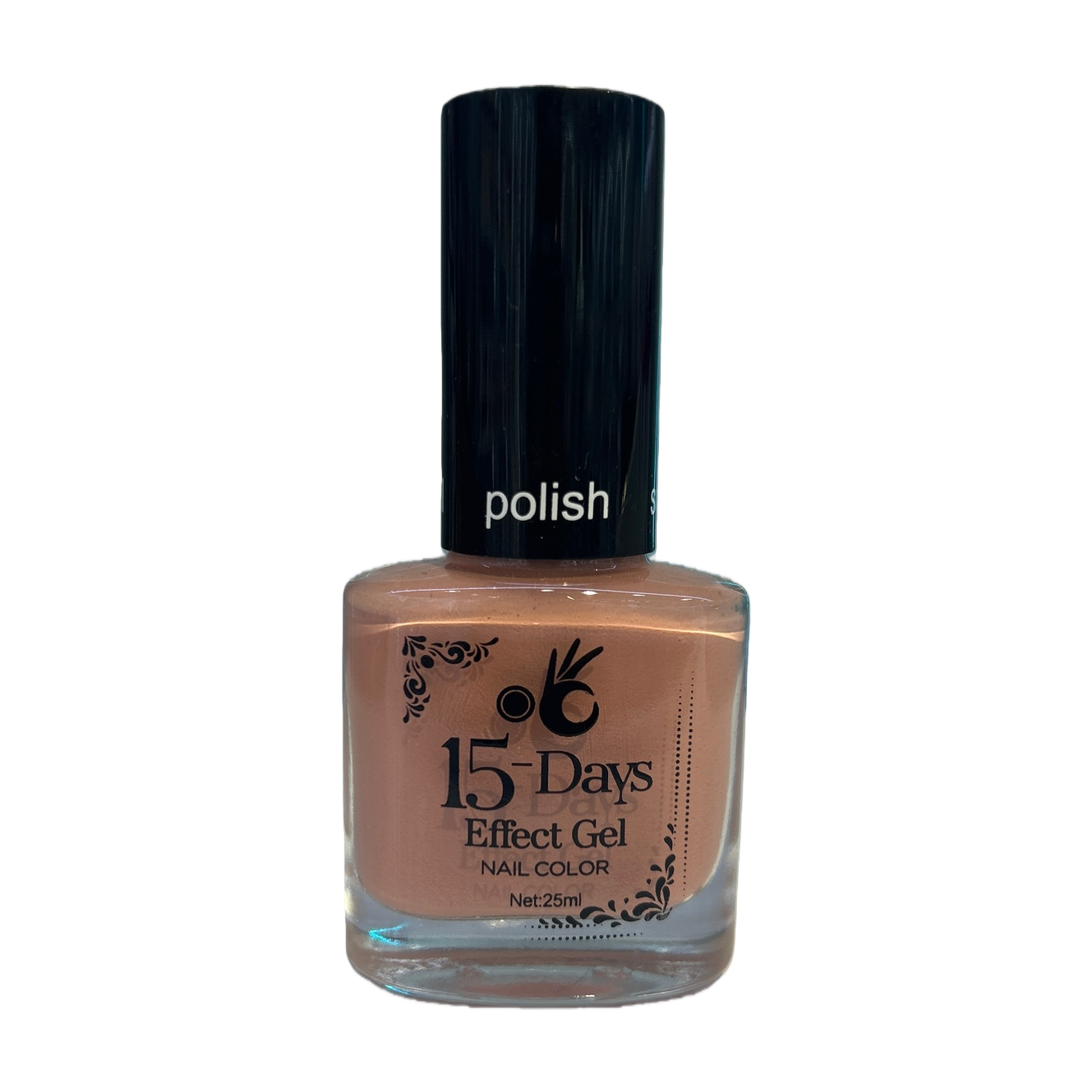 Pink nail polish bottle with a matte texture, portable nail polish storage bottle, nail art tools Item Picture
