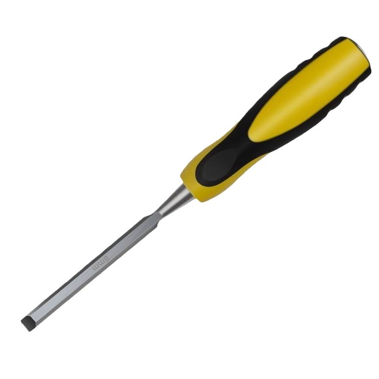 Yellow and black handle chisels for woodworking metal are available in multiple specifications. They are practical and durable tools Item Picture