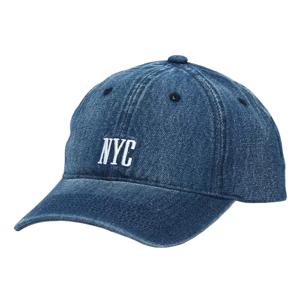 The blue denim baseball cap is casual and versatile, providing shade and sun protection for both men and women Item Picture