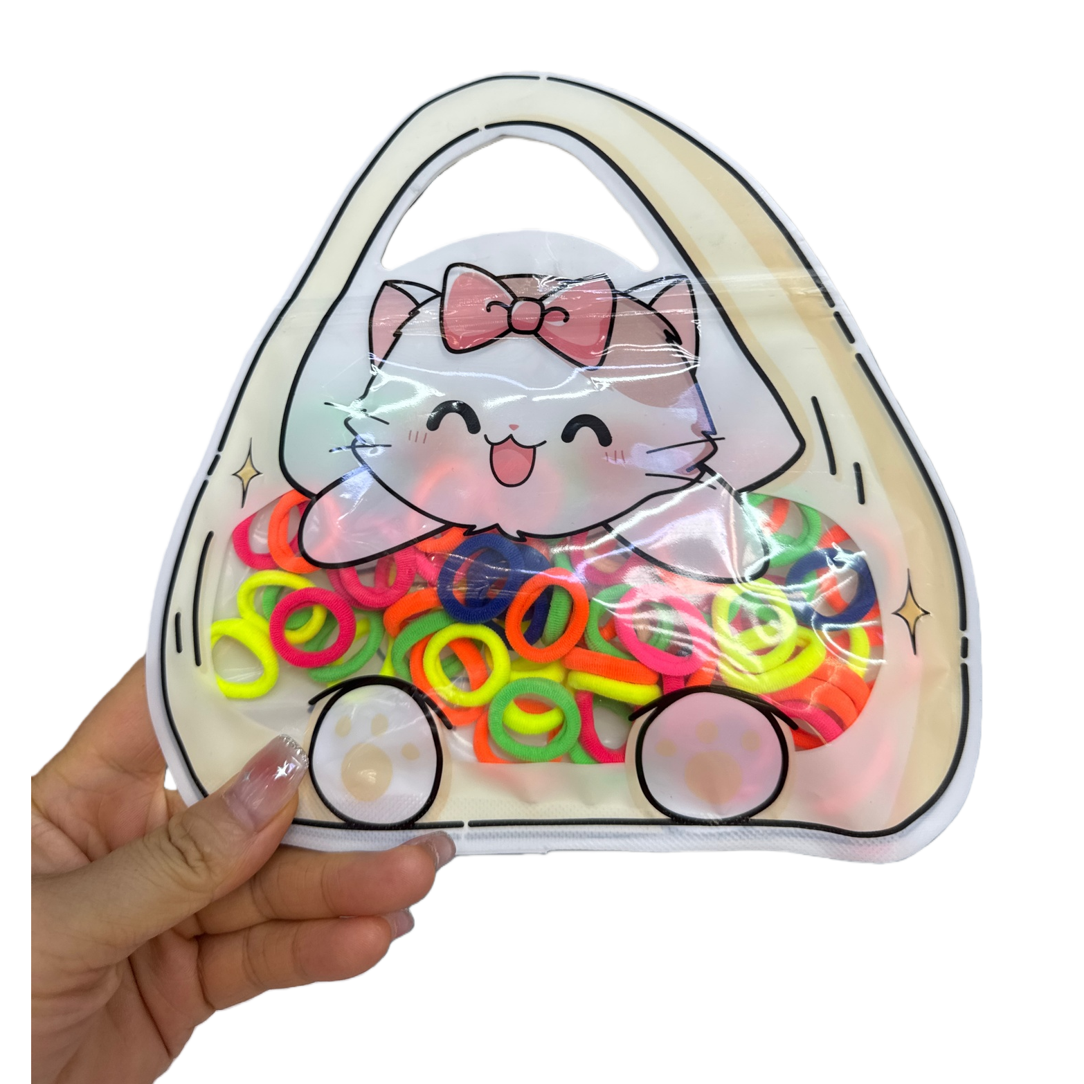 The multi-color mixed hair band is soft, anti-slip, highly elastic and does not harm hair. It is suitable for both girls and adults Item Picture