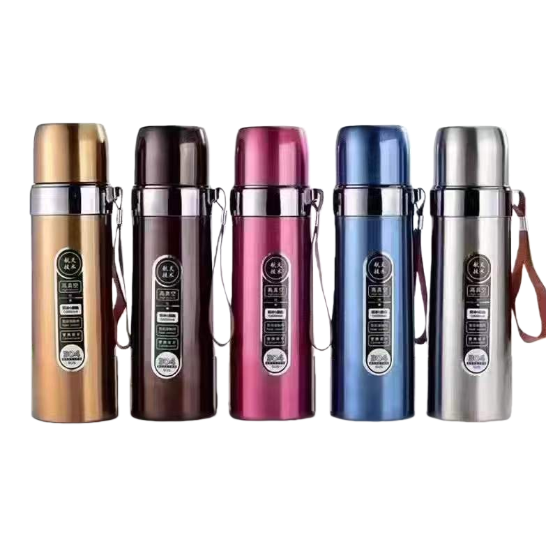 Five-color stainless steel vacuum insulated cup 350ml, heat-resistant and leak-proof portable outdoor water cup Item Picture