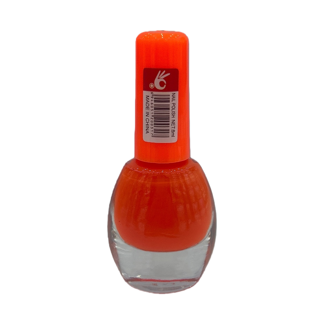 Orange nail polish, bright, long-lasting and quick-drying nail oil Item Picture