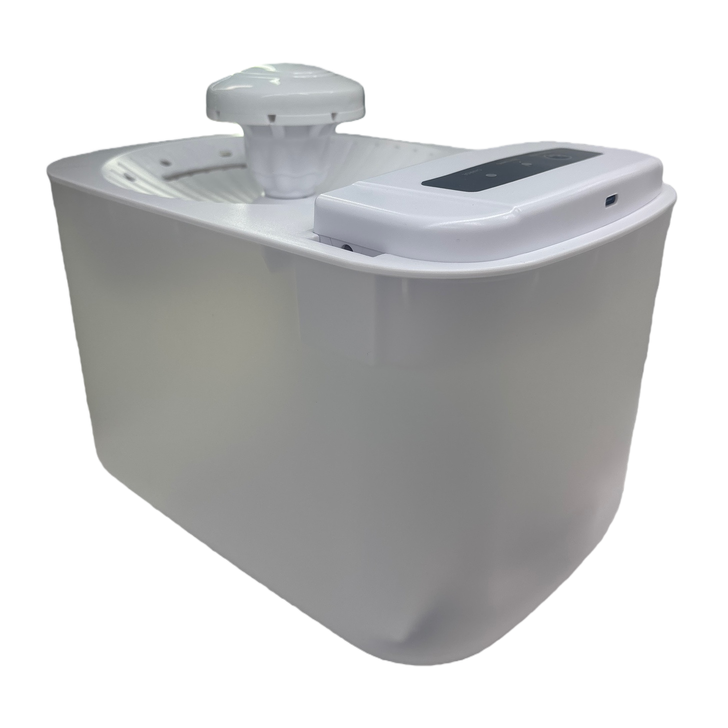 White pet water dispenser with silent circulation and automatic constant pressure for cats and dogs Item Picture