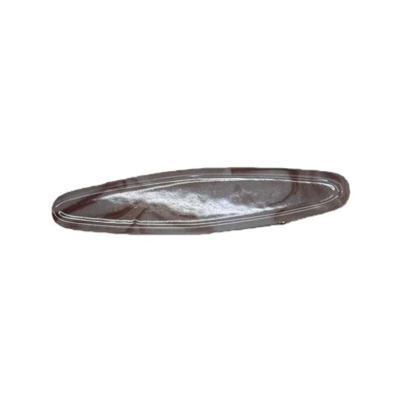 Brown striped hair clips are simple and versatile headwear for women, fashionable bangs clips, and Korean-style hair accessories Item Picture