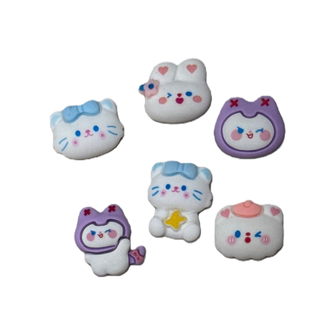 Colorful cartoon trinkets, cute and fun keychain bags, decorative pendants Item Picture