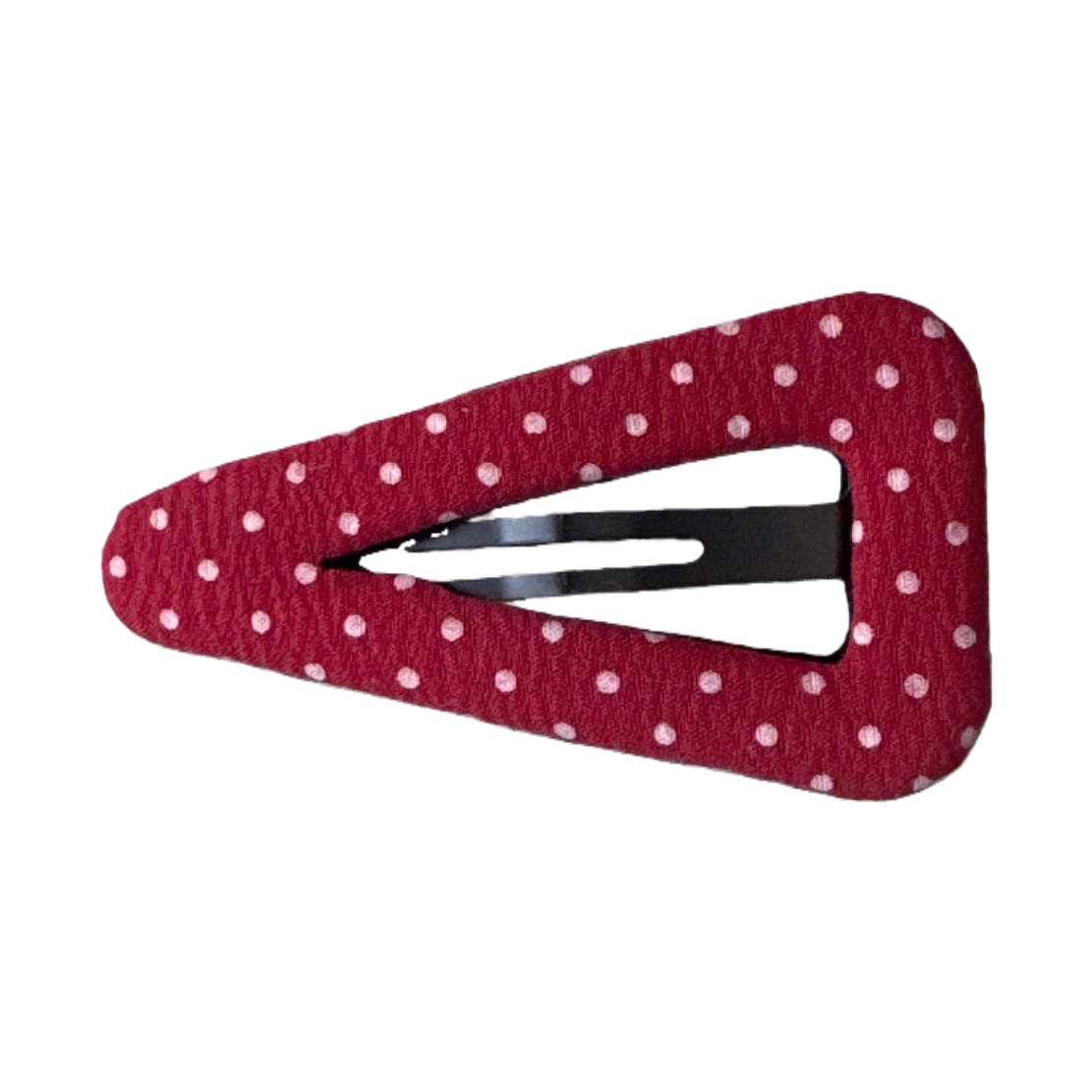 Red polka dot hairpin, small Korean style sweet and cute headwear, single piece Item Picture