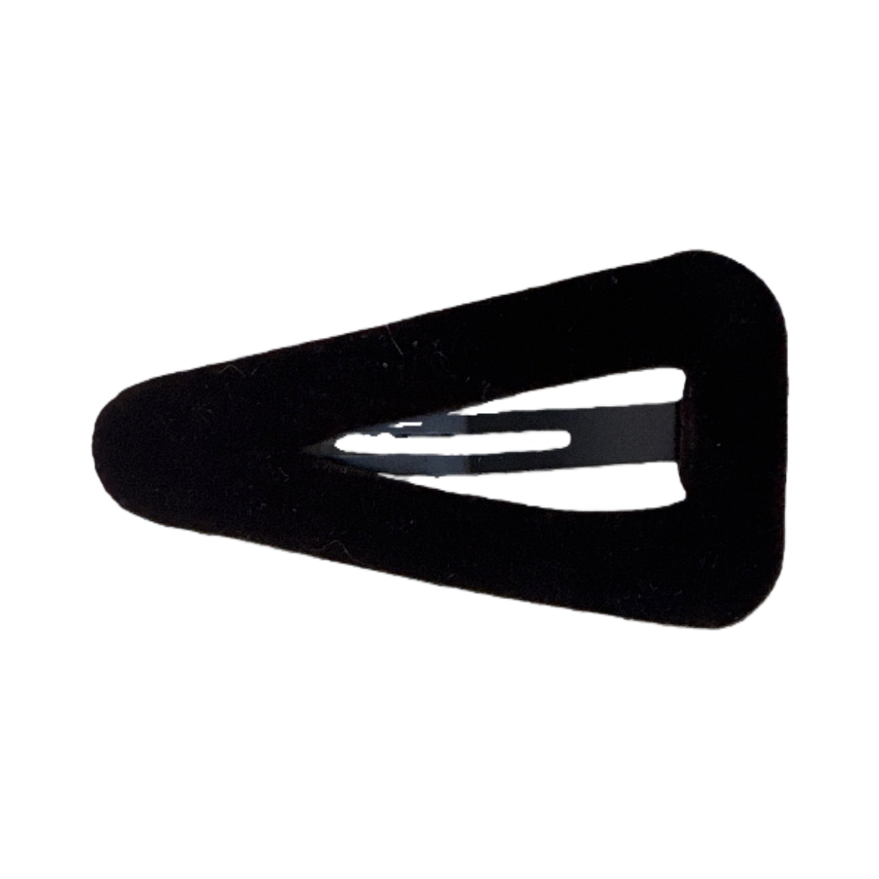 The black simple hairpin and metallic texture women's headwear are versatile for daily use Item Picture