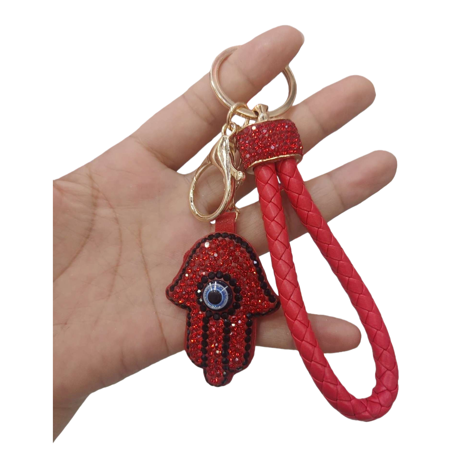 مفتاح فاطمة ذو مزمار احمر، حقيبة حاملة بمعلقات سيارات مقاومة للسرقة Item Picture