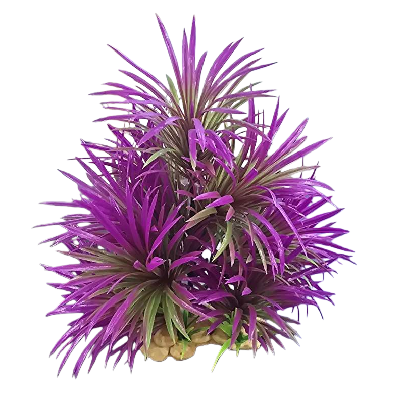 وكانت الحلى الأرجوانية المصنوعة من صنع اصطناعي موجودة في أحواض السمك Item Picture