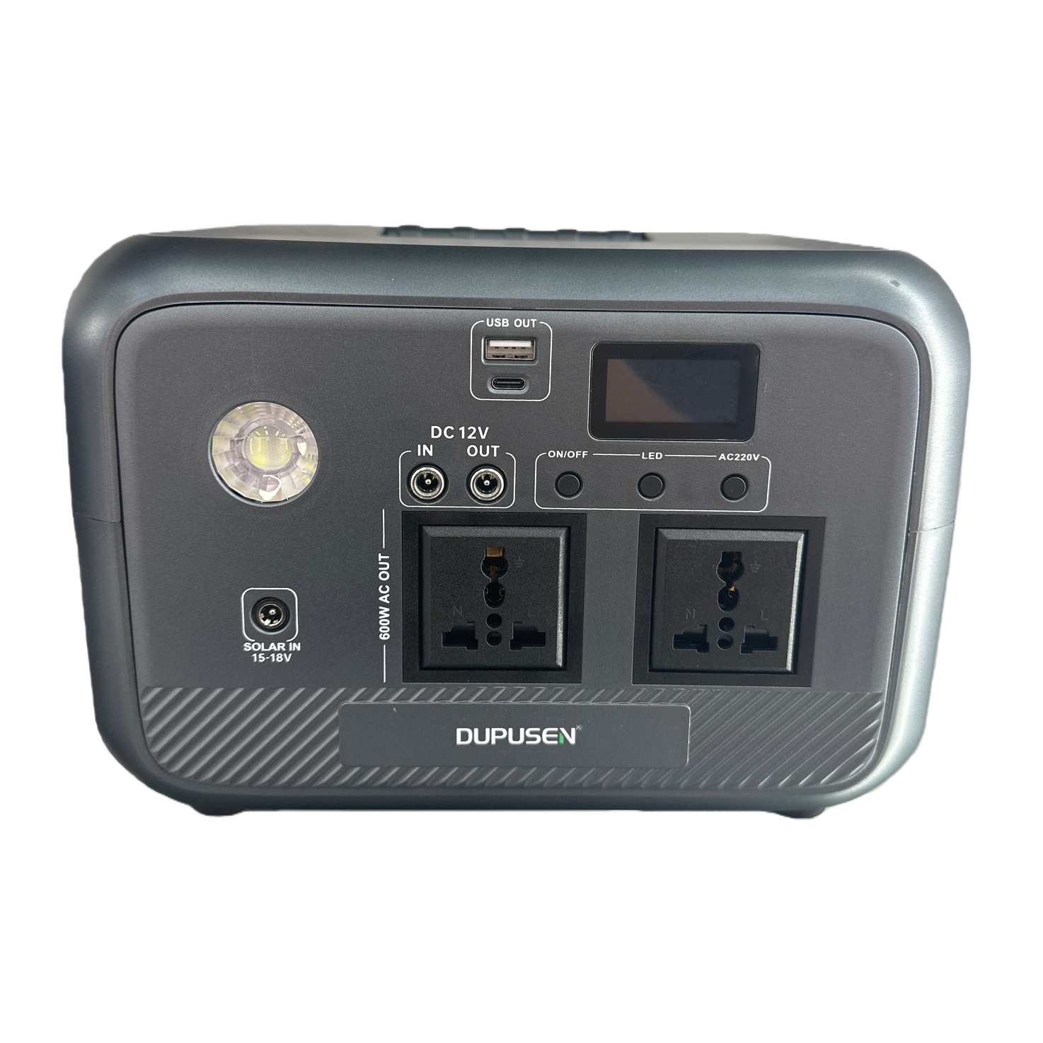 Grey portable power inverter 220V car home converter Item Picture