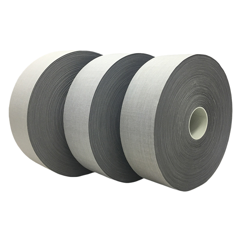 Grey tape roll for household sealing and packaging, waterproof and wear-resistant PVC material Item Picture