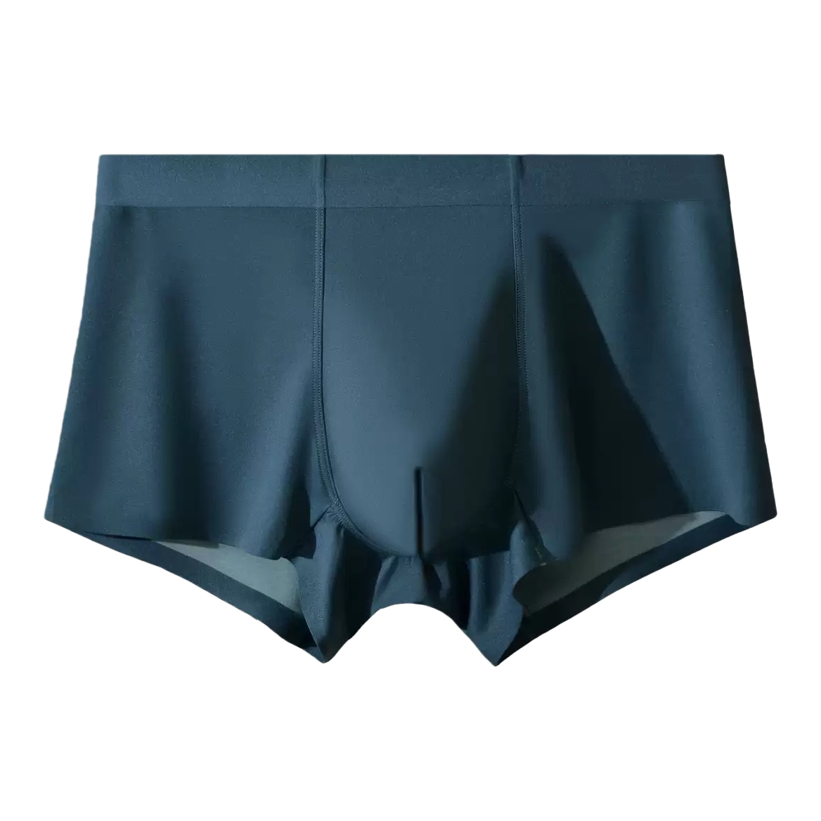 Dark blue pure cotton men's underwear, comfortable and breathable, with flat corners at the four corners Item Picture