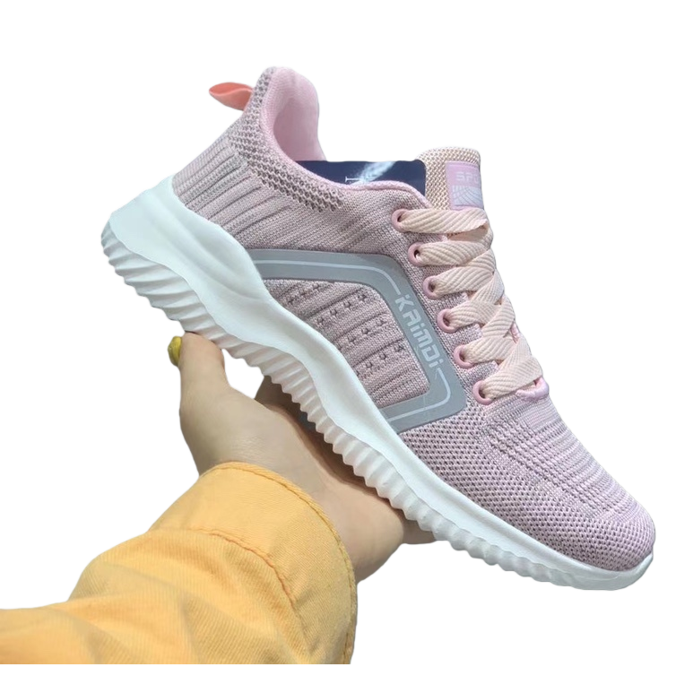 Pink sports shoes for women, casual, versatile, lightweight and breathable running shoes Item Picture