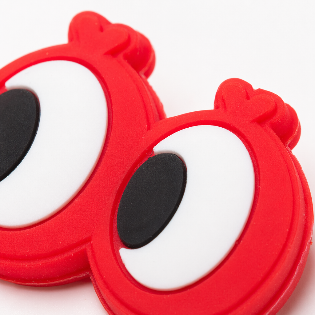 Colorful cartoon eye-shaped accessories, fashionable, cute and creative ear clips and hair accessories Application Scenario