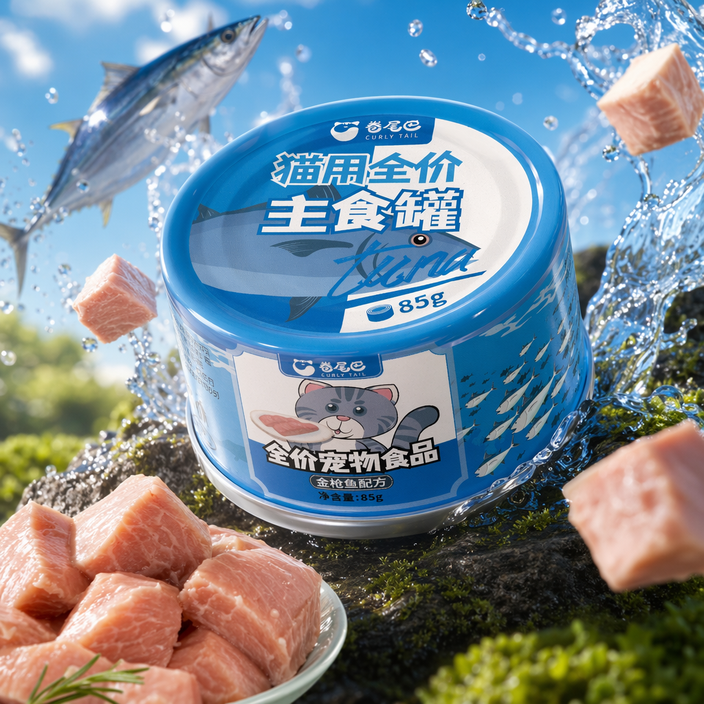 85g tuna recipe for full-price main food cans for curly-tailed cats Specification image
