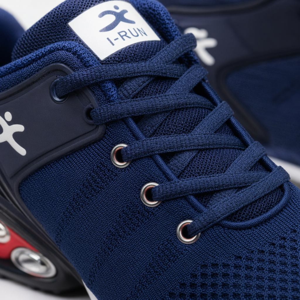 Red, blue and black three-pair sports shoes for both men and women, breathable and lightweight Application Scenario