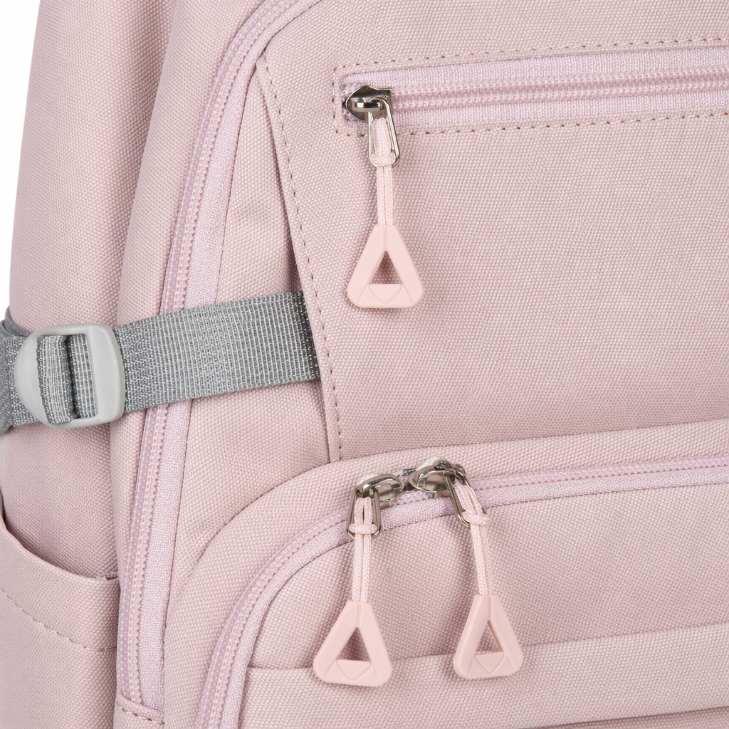 This pink backpack is a fashionable, versatile, lightweight and large-capacity student commuting and casual backpack for women Application Scenario