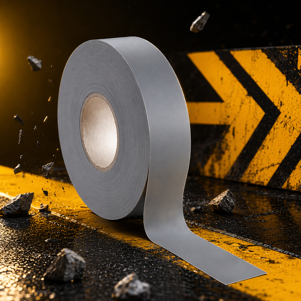 Grey tape roll 3M strong waterproof and wear-resistant sealing and packing tape Specification image