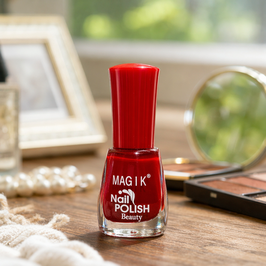 Red nail polish oil bottle, nail polish container, empty bottle, 15ml, nail tool accessories, reusable details Picture