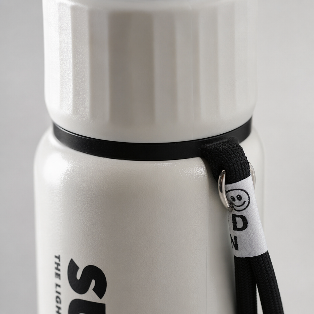 White insulated cup, 304 stainless steel vacuum insulated portable water cup Application Scenario