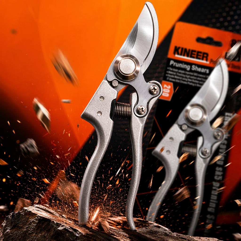 مقص من الفولاذ غير القابل للصدأ، مقص الفضي للبستنة Specification image