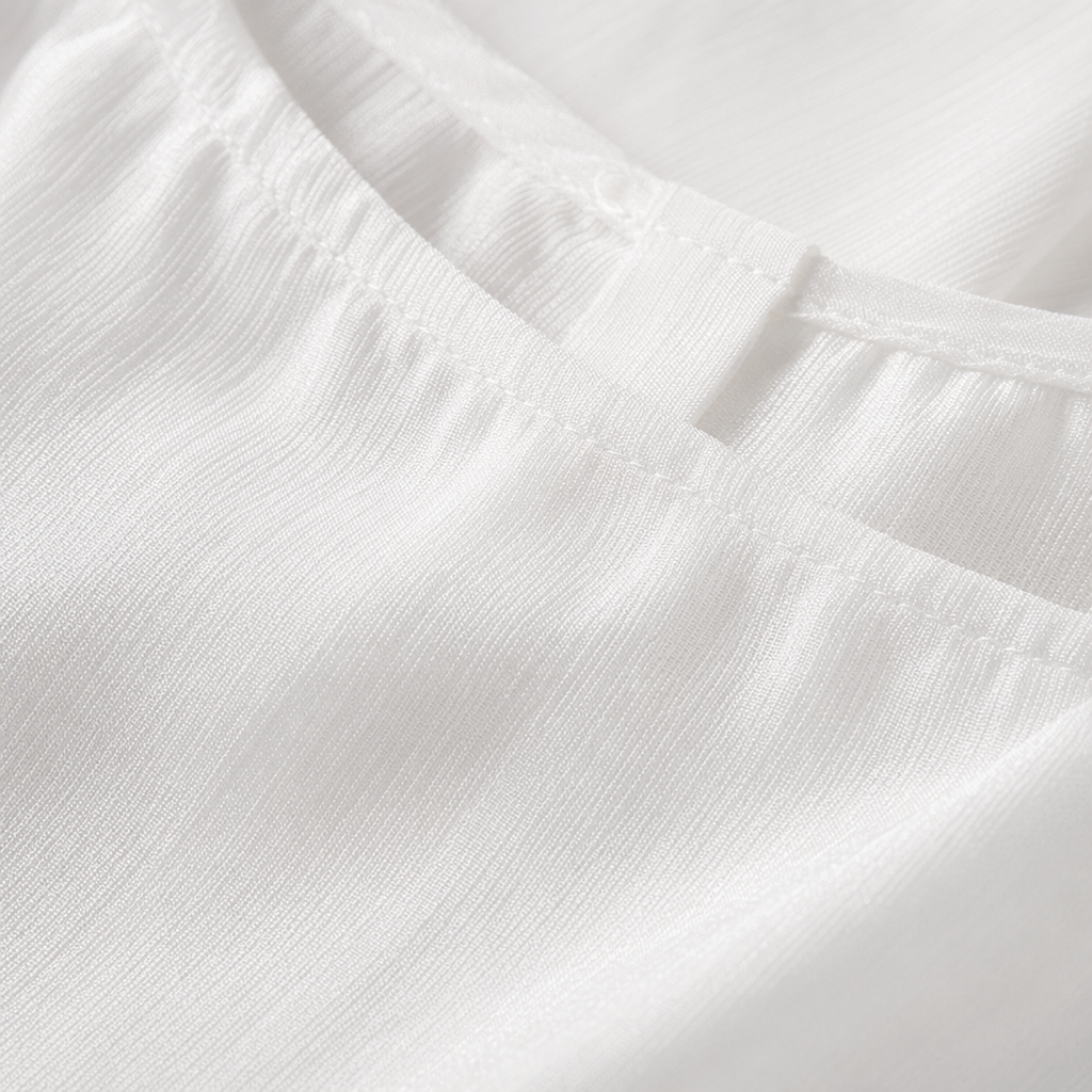 White sleeveless top, pure cotton, simple and versatile women's summer short-sleeved T-shirt Application Scenario