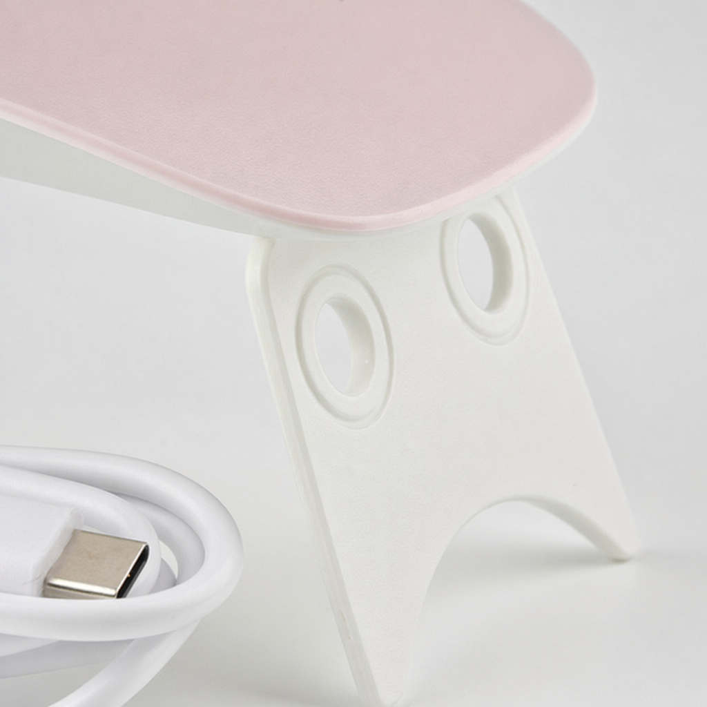Pink UV LED nail lamp, 36W quick-drying nail dryer, household portable nail tool Application Scenario