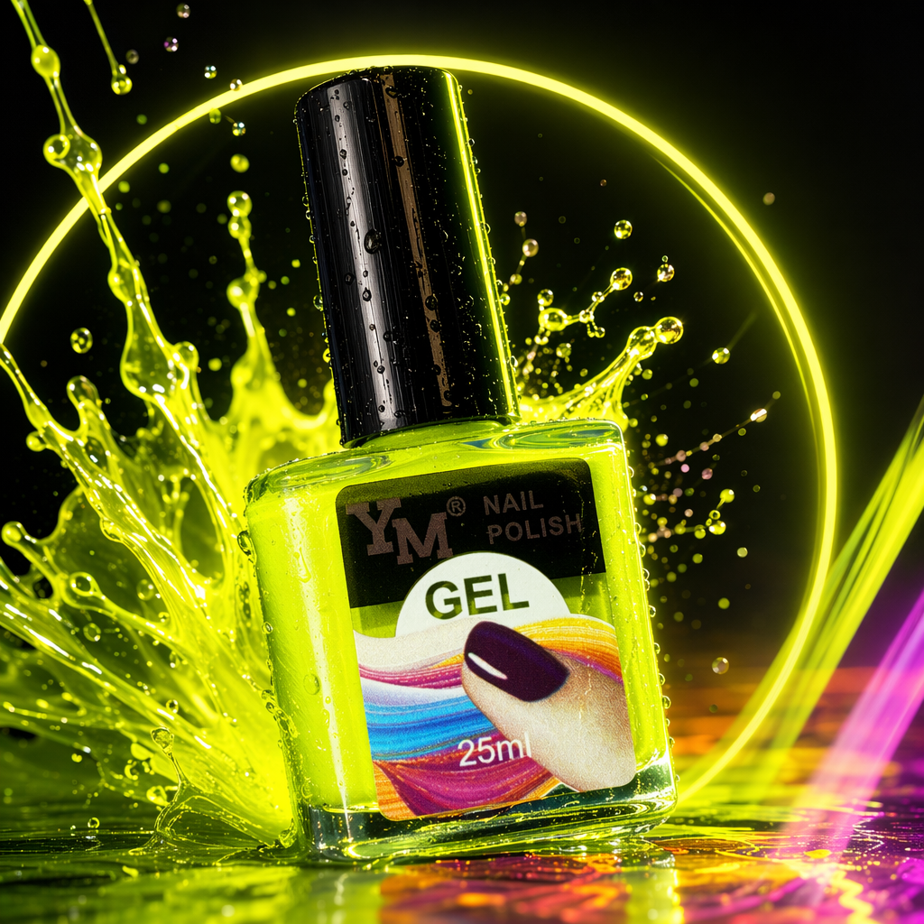 The green gel nail polish and phototherapy nail polish gel provide long-lasting color without damaging the nails Specification image