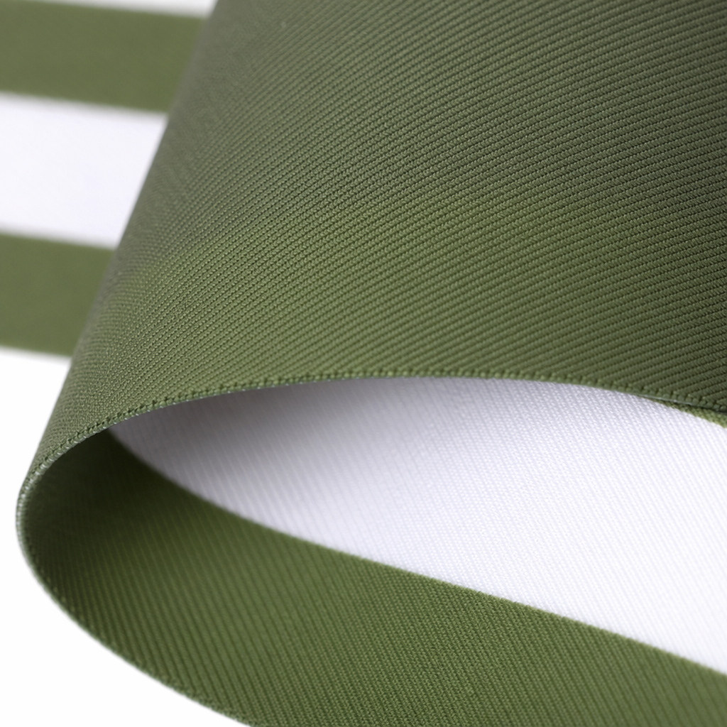 Green striped reflective tape safety warning reflective material for outdoor night use Application Scenario